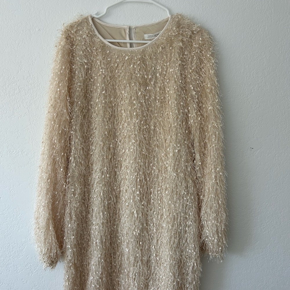 12th Tribe Cream Mini Dress
